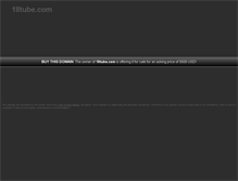 Tablet Screenshot of 18tube.com